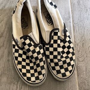 Vans Checkerboard Slip-On Sneakers